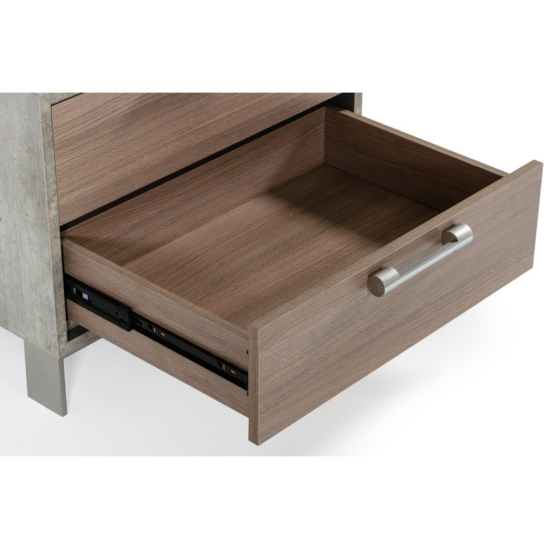 Orpheus 2 Drawer Nightstand