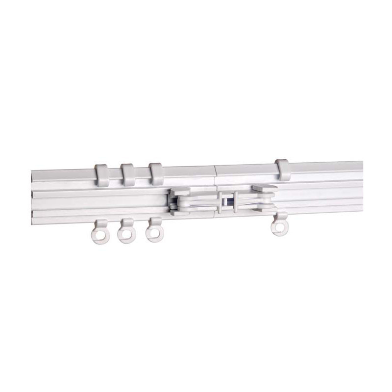 White 14.48cm Curtain Hardware Accessory