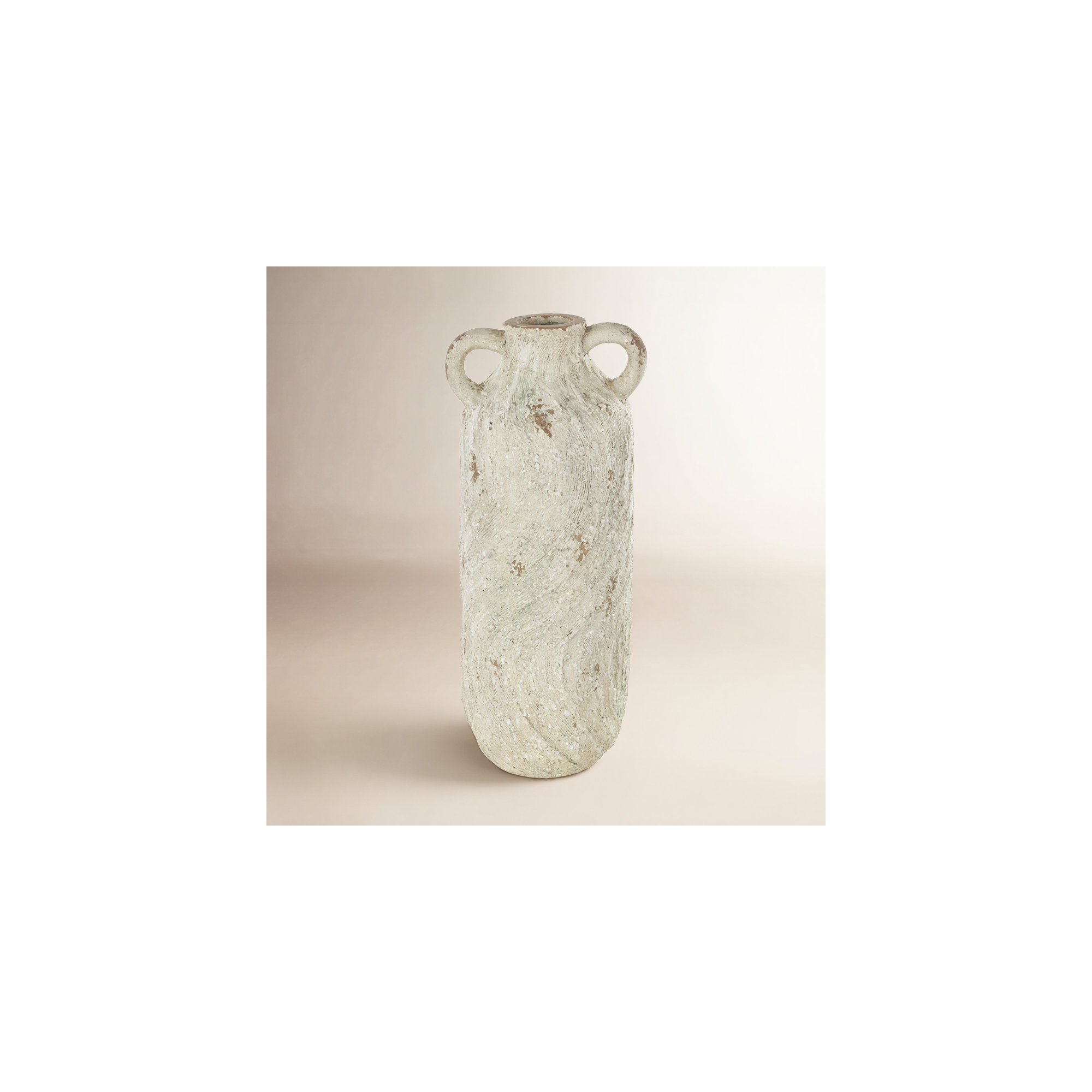 Clairabelle Magnesium Oxide Table Vase, 22.05" H x 8.35" W x 8.70" D