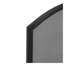Pare-étincelles autoportantes en métal noir à sommet arqué, 96,5 cm L x 78,7 cm H, pour foyers à bois d'intérieur-1256173930