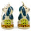 Pair of Pink Bunnies Glass Ornament-1957226085