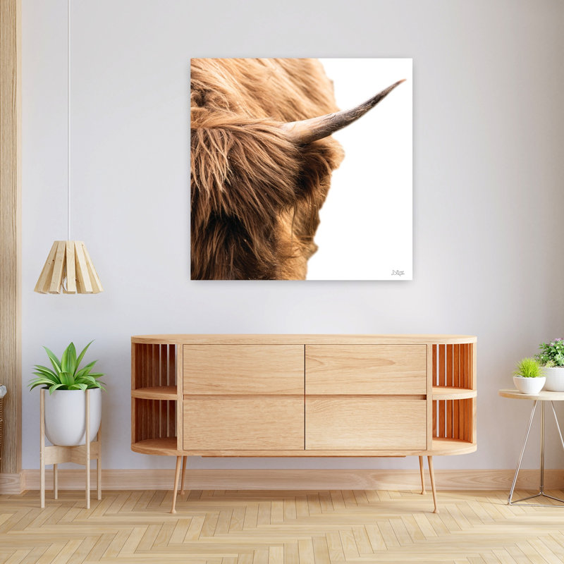 Art contemporain Highland Horn II, H 36 po x l 36 po