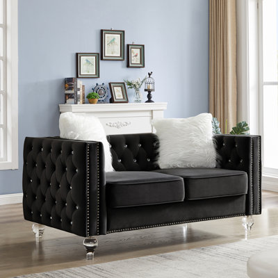 Upholstered 60'' Loveseat