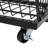 Picrin 18.89'' W Iron Shelving Unit with Wheels-1709938752
