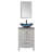 Allexus 24 " W Freestanding Standard 1 Single Vanity Bathroom Vanity With Top with Mirror-223385956-259975963-259975962