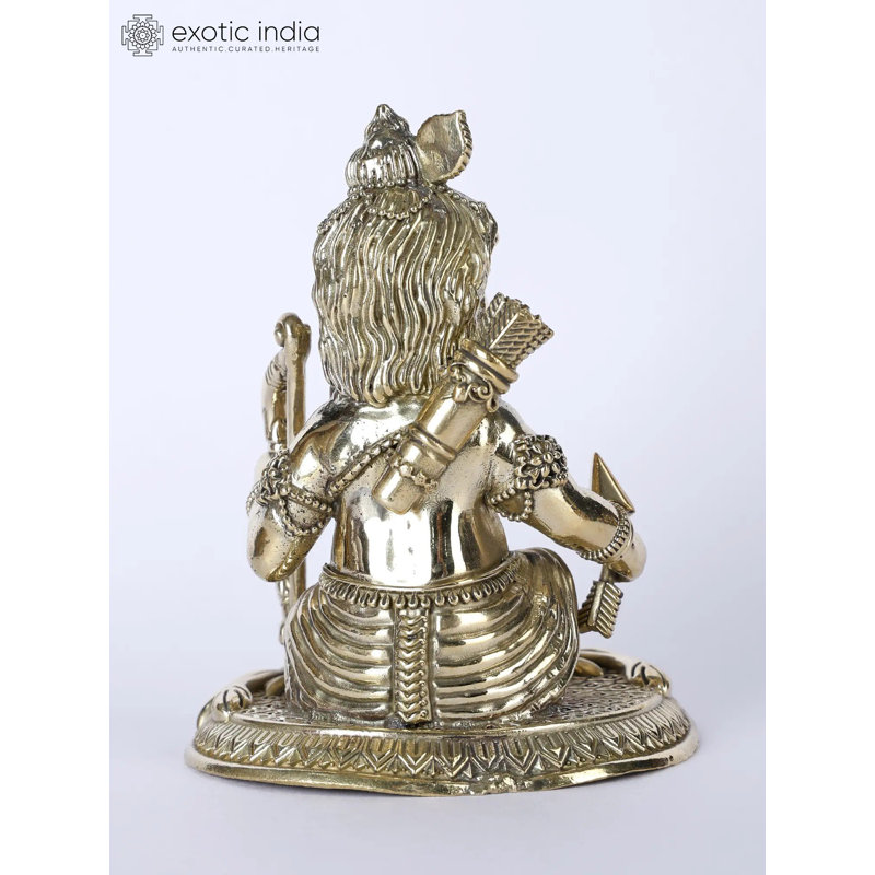 Petite statue en laiton Ram Lalla