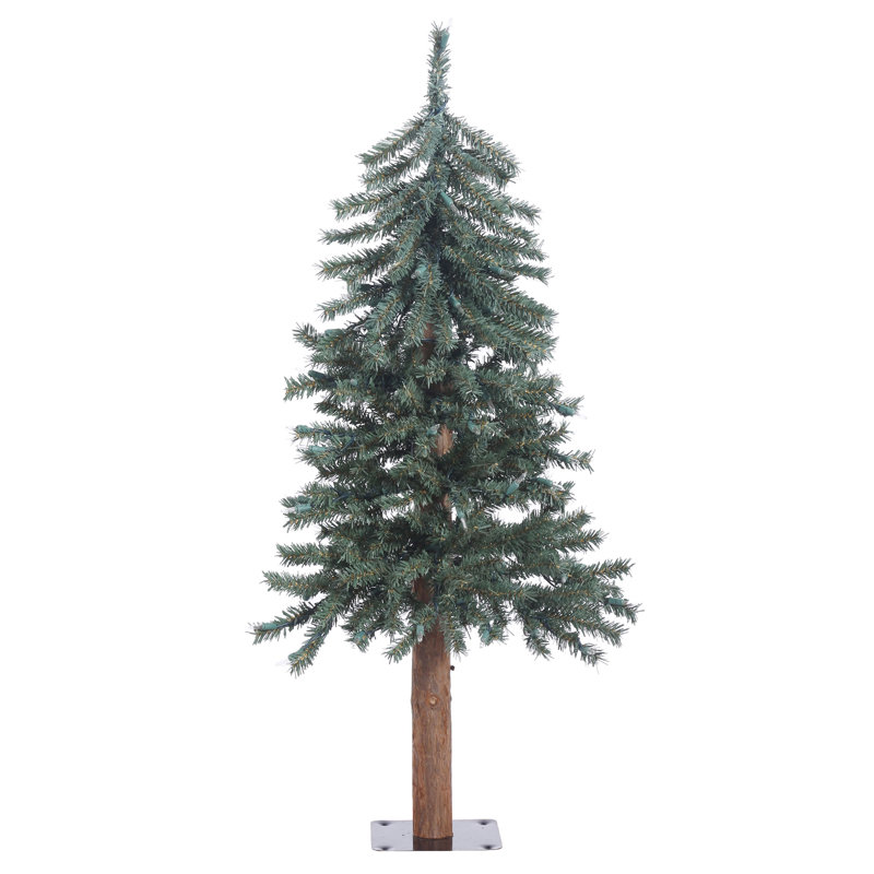 Arbre de Noël artificiel écorce naturelle, 3 pi H