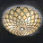Latifah Glass Flush Mount