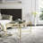 Oxendine Glass Top Coffee Table