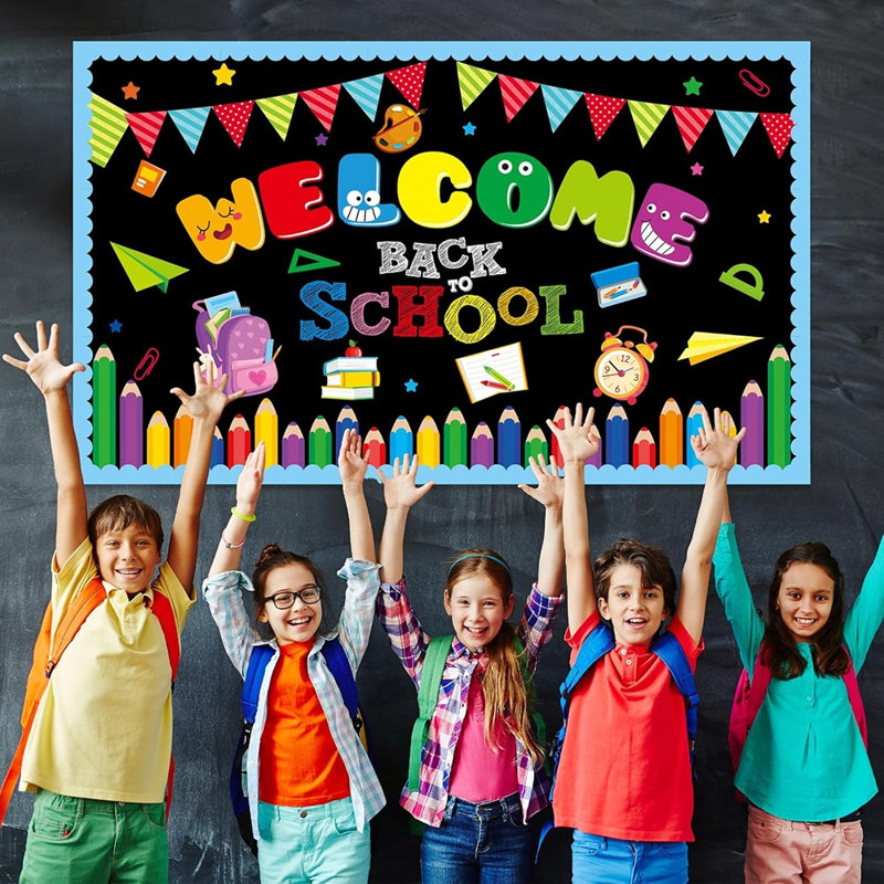 Ensemble de babillards Welcome Back To School