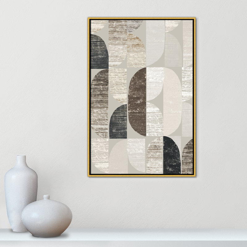 «Shape and Form II» par Tom Reeves, Or, H 37,5 po x l 25,5 po