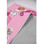 Tapis rose / bleu en polyester tissé à la machine Abdul-684884766