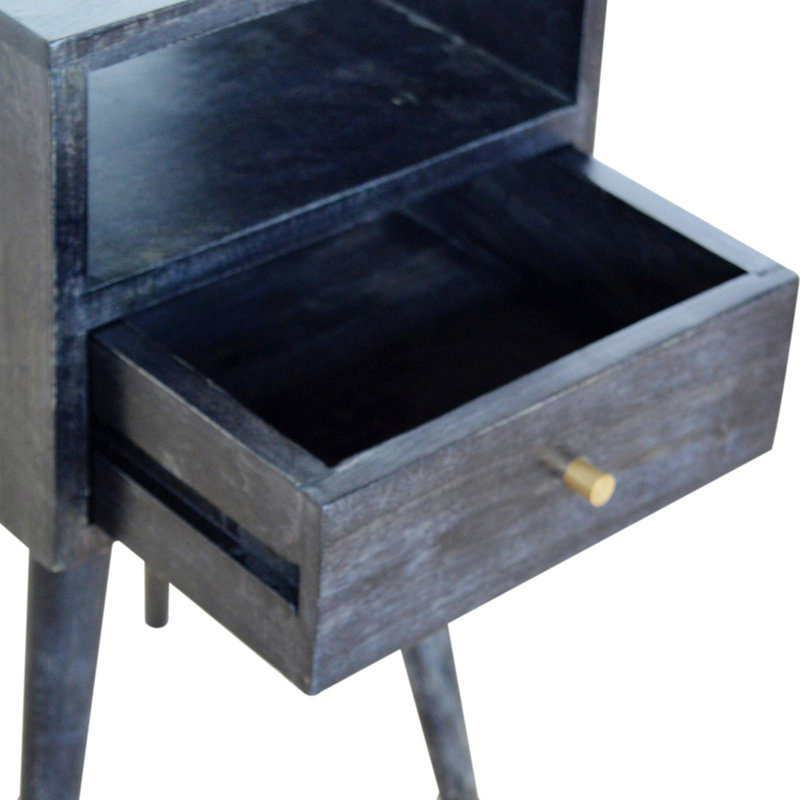 Table de chevet Priyansh, Noir