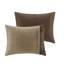 Ensemble de literie très grand brun rustique, polyester hypoallergénique, style chalet confortable