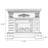 Brown Solid Wood Electric Fireplace-1617205066