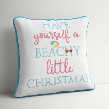 Hand Tufted Christmas Pillow Cover,embroidered Santa Cushion Cover