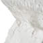 Table d'appoint Cleo Outdoor Paito Modern Minimalist MGO, blanc