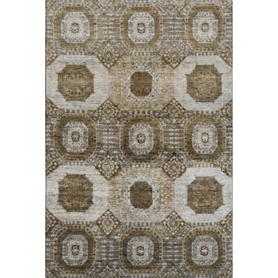 Premium Machine Washable Alaina AMF1926 Panels Rug