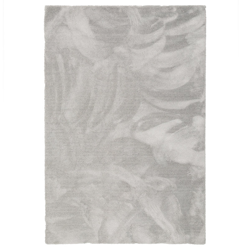 Bothwell Solid Colour Shag Area Rug, Rectangle 80 x 160cm