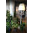 72.8'' White Traditional Floor Lamp with Outlet