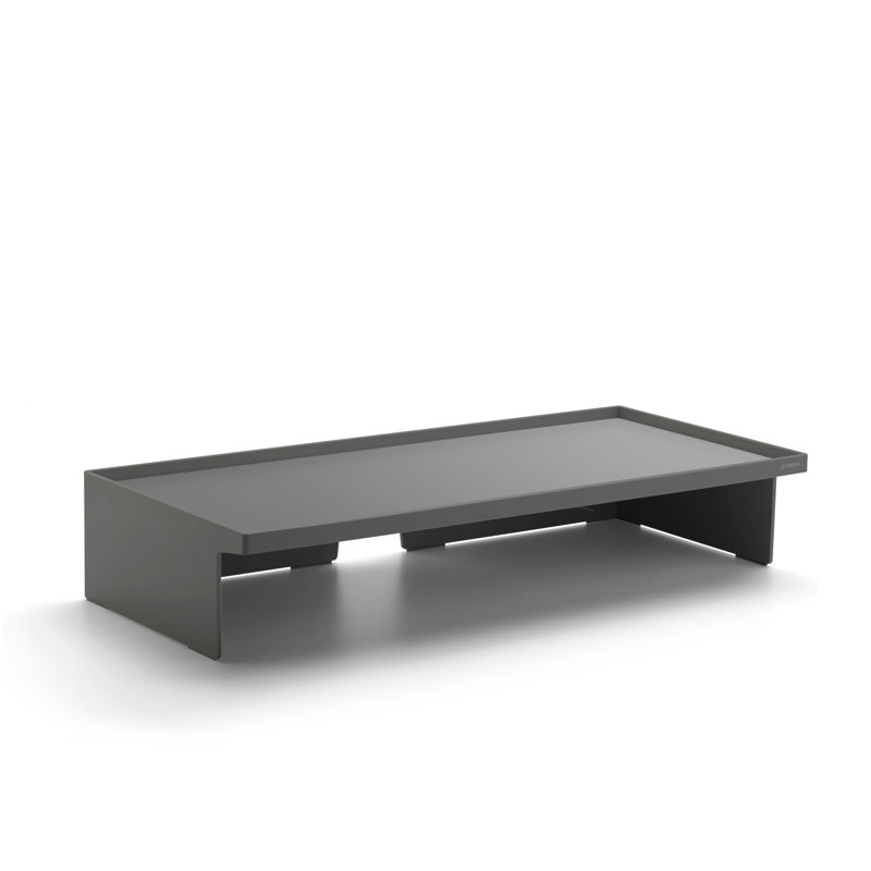 Socle pour écran d'ordinateur, Gris foncé