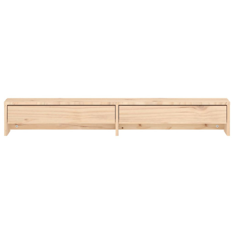 Lacandis Wood Monitor Stand, Wood, 15cm H x 100cm W x 27cm D