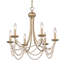 Lustre géométrique unique à 6 lumières Gabrail