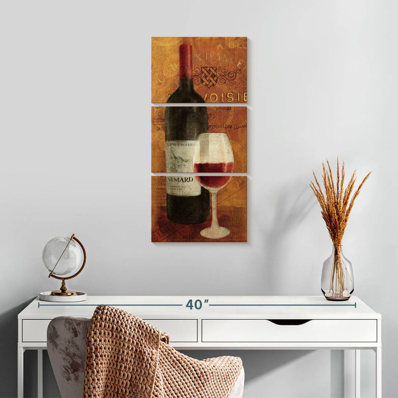Panneau Vin Rouge, H 27 po x l 12 po