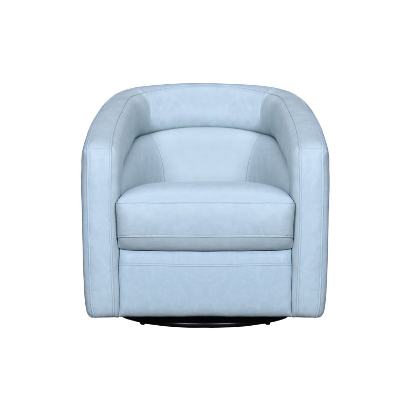 Khyion 32 po de largeur, Cuir véritable bleu / similicuir