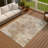 Machine Washable Indoor/Outdoor Earleville ACN2364 Abstract Rug-212271753