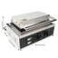 Machine à gaufres 1500W commerciale 1500 pièces