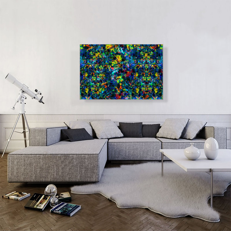 «Dark Vivid Opal», impression sur toile tendue, H 26 po x l 40 po x 1,5 po