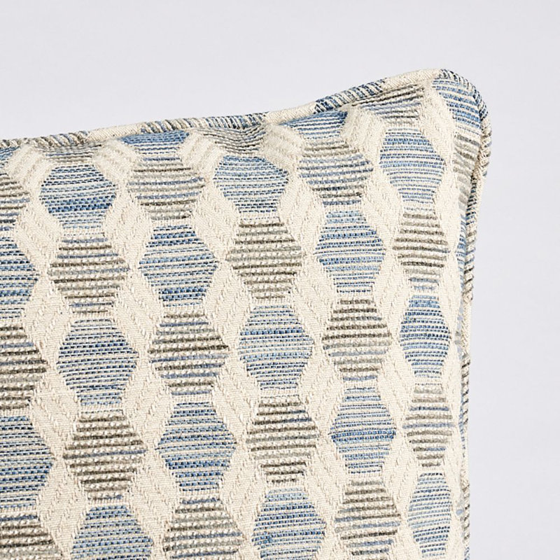 Coquina Pillow, Blue, 18" x 18"