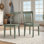 Chaise d'appoint en bois massif H 17,15 po Phillipston