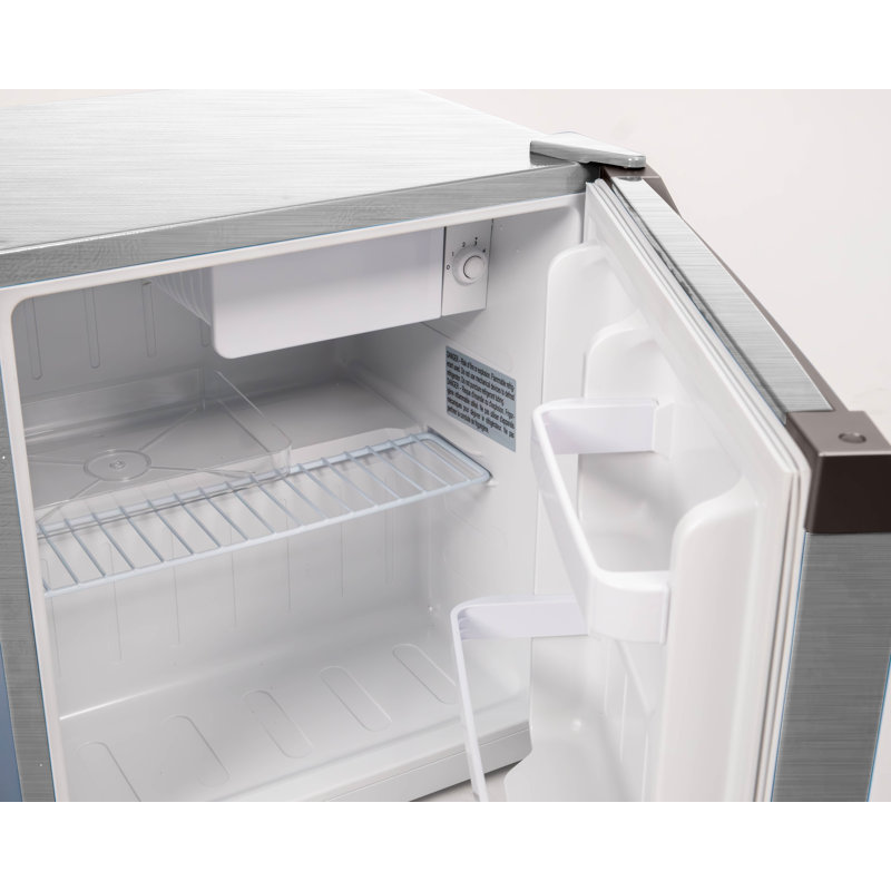 Frigidaire, 1.6 Cu. Ft. Compact Refrigerator, Stainless Steel
