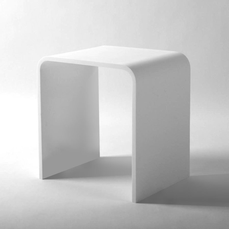 S-108 (16 x 12), Mat / blanc