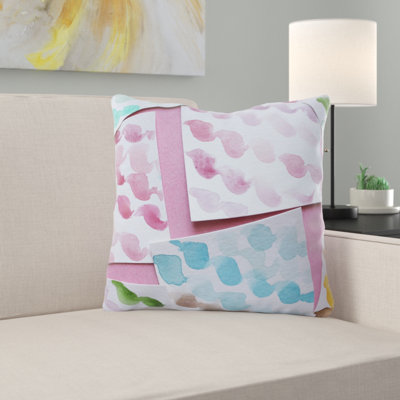 Binkley Art Outdoor Square Pillow Cover & Insert