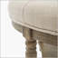 Repose-pieds rond, repose-pieds décoratif