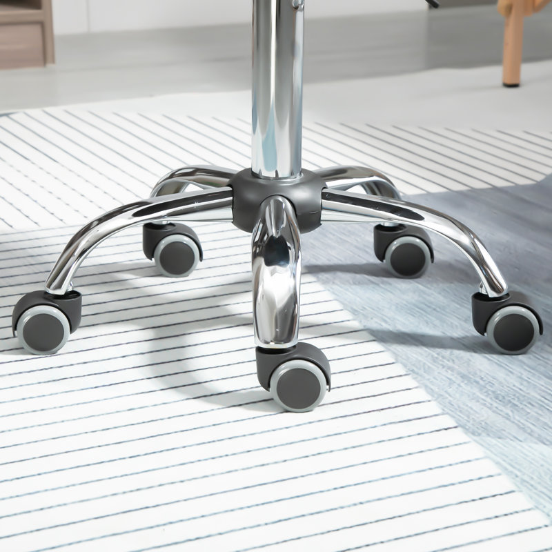Wilkes-Barre Adjustable Height Lab Stool with Wheels
