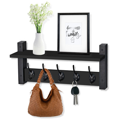 Étagère murale avec crochets Sorbus