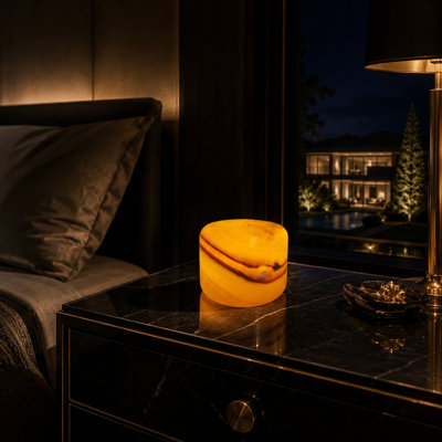 Lampe de chevet en marbre Marble Lamp
