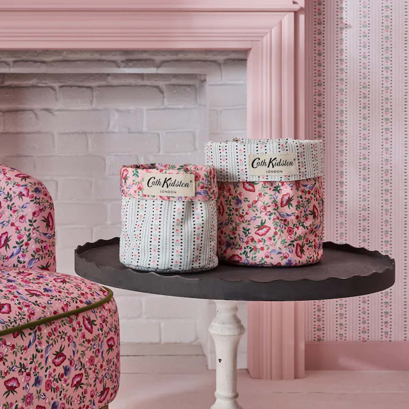 Cath Kidston Set of 4 Floral Reversible Storage Bags