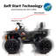 24v Ride on Jouets, 2 places VTT pour enfants 4 roues avec Bluetooth-93352340