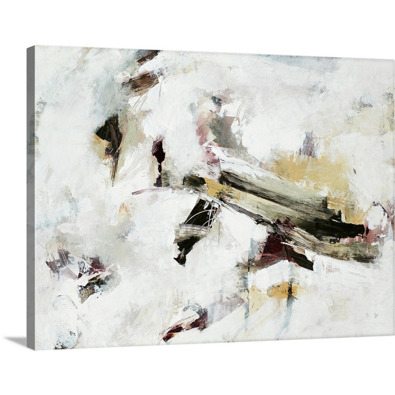 «Turnpike» par Joshua Schicker, reproduction d'art graphique sur toile, H 18 po x l 24 po x 1,25 po, Toile tendue