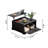 31.5" W Farmhouse Lift Top Coffee Table with Storage-96878505-96878504