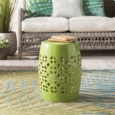 Keaton Ceramic/Porcelain Garden Stool