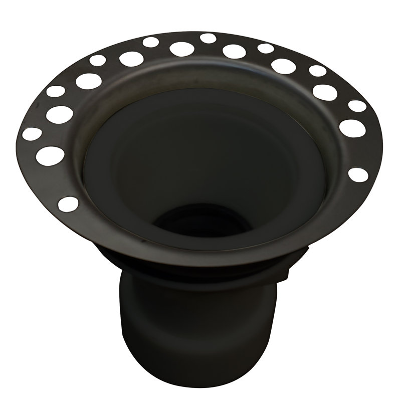 Drain de baignoire à carreler, Noir