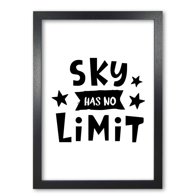 Wonderful 1 Piece Wall Art, 85 cm H x 60 cm W x 5 cm D, Black Grain Frame