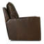 Fauteuil oscillant inclinable manuel en cuir Lilah