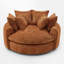 Fauteuil demi-tonneau rembourré-311225520